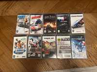 Gry PSP 10 szt - SSX, Burnout, Gran Turismo, Harry Potter, Fifa 06 itd