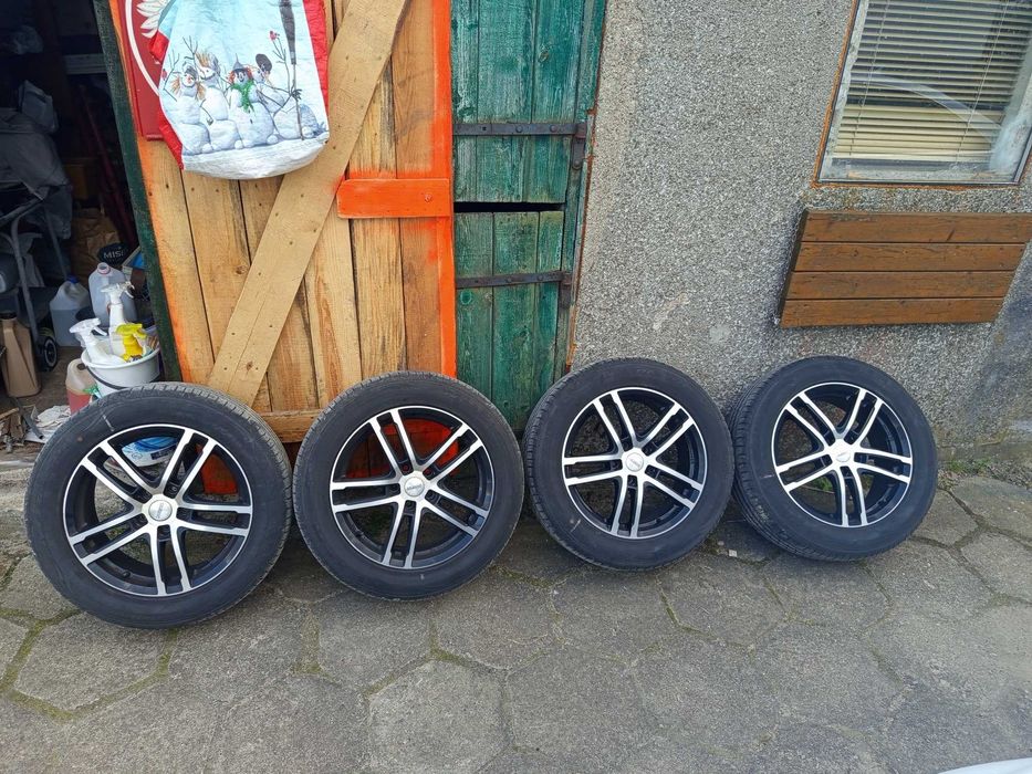 Felgi DEZENT TZ DARK R17 5x112 z Oponami