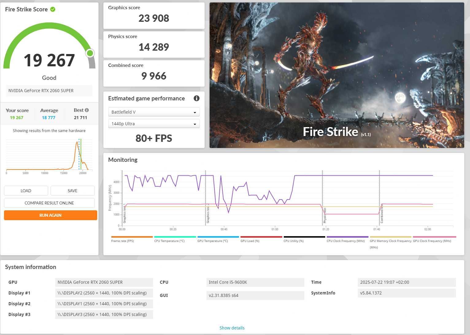 Zestaw komputerowy: Intel Core i5-9600k + 64gb ram + 2060 super