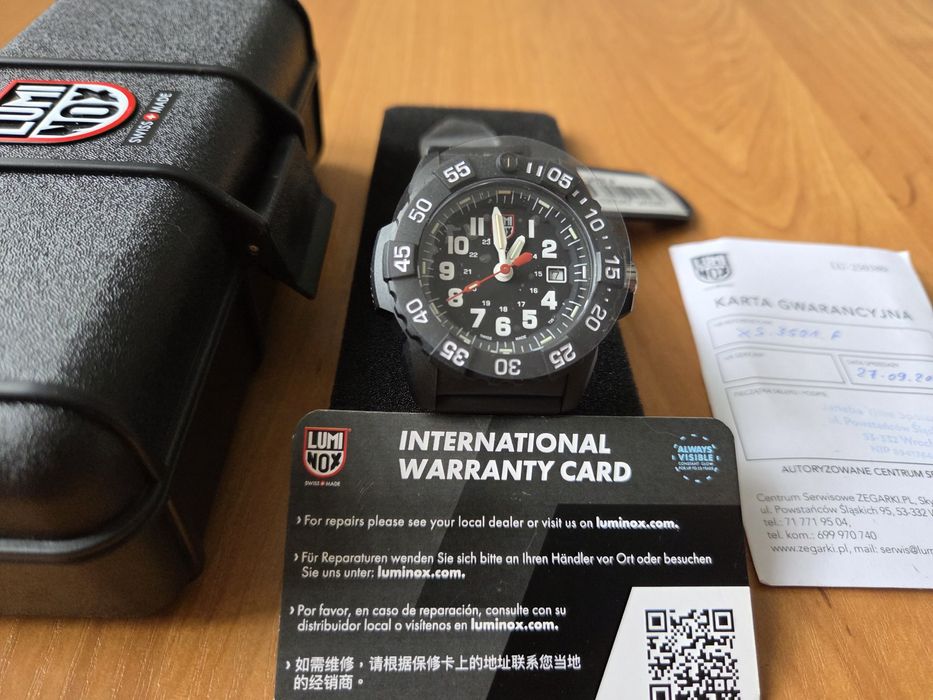 Zegarek męski Luminox Navy SEAL XS.3501.F
