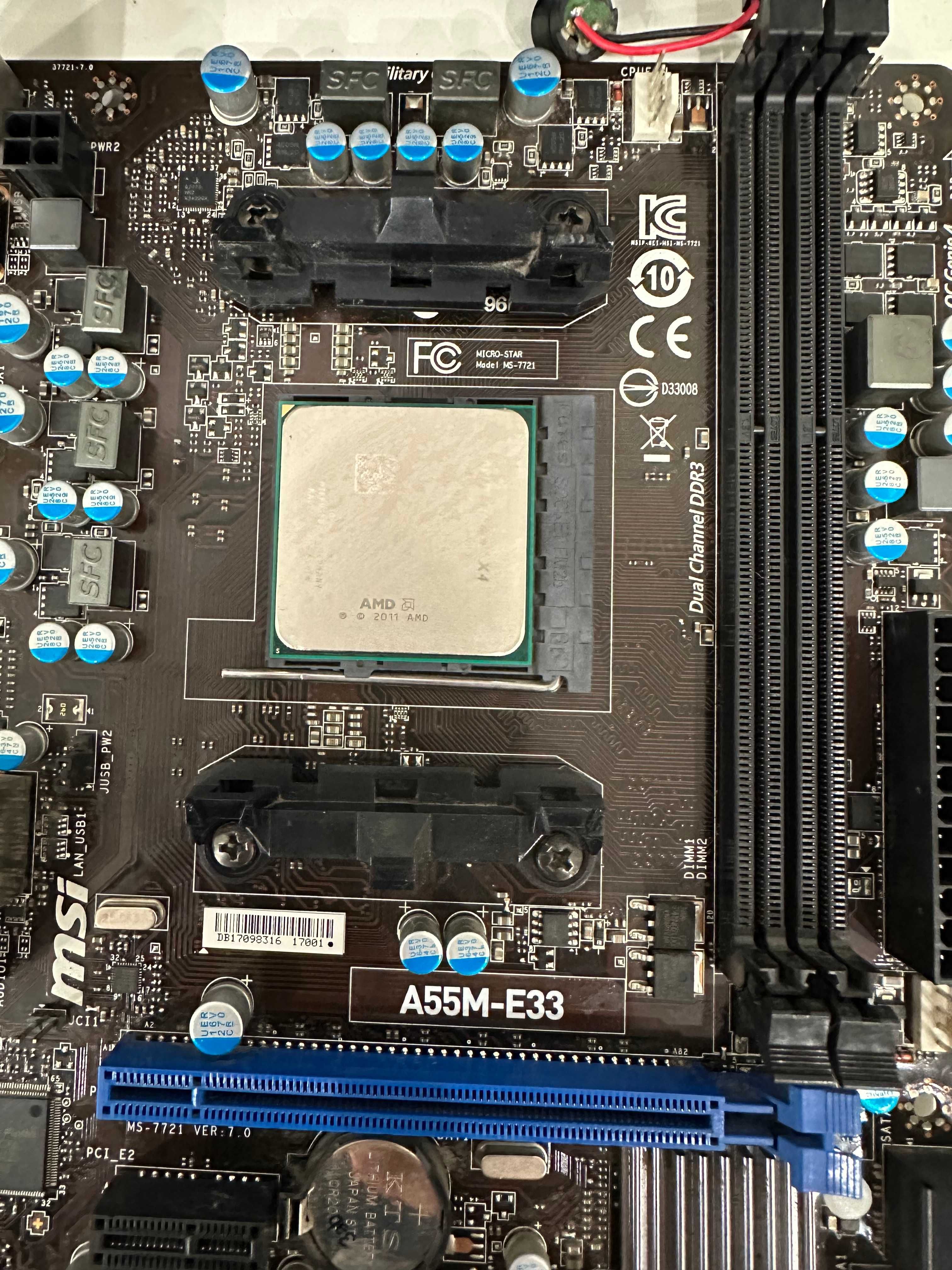 Материнська плата MSI A88X-G43 (FM2+  + Процесор A10 7800K