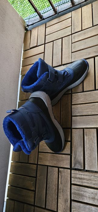 Buty sniegowce chłopięce