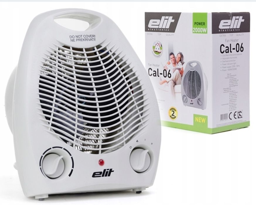 Farelka, Grzejnik, Termowentylator ELIT Cal-06 2000W. 

Farelka, grzej