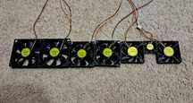 Wentylatory komputerowe Gembird 12V 3pin