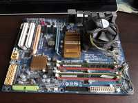 Gigabyte GA-EP45-DS3 LGA775 + Intel Pentium dual core E2160 + 4GB DDR2