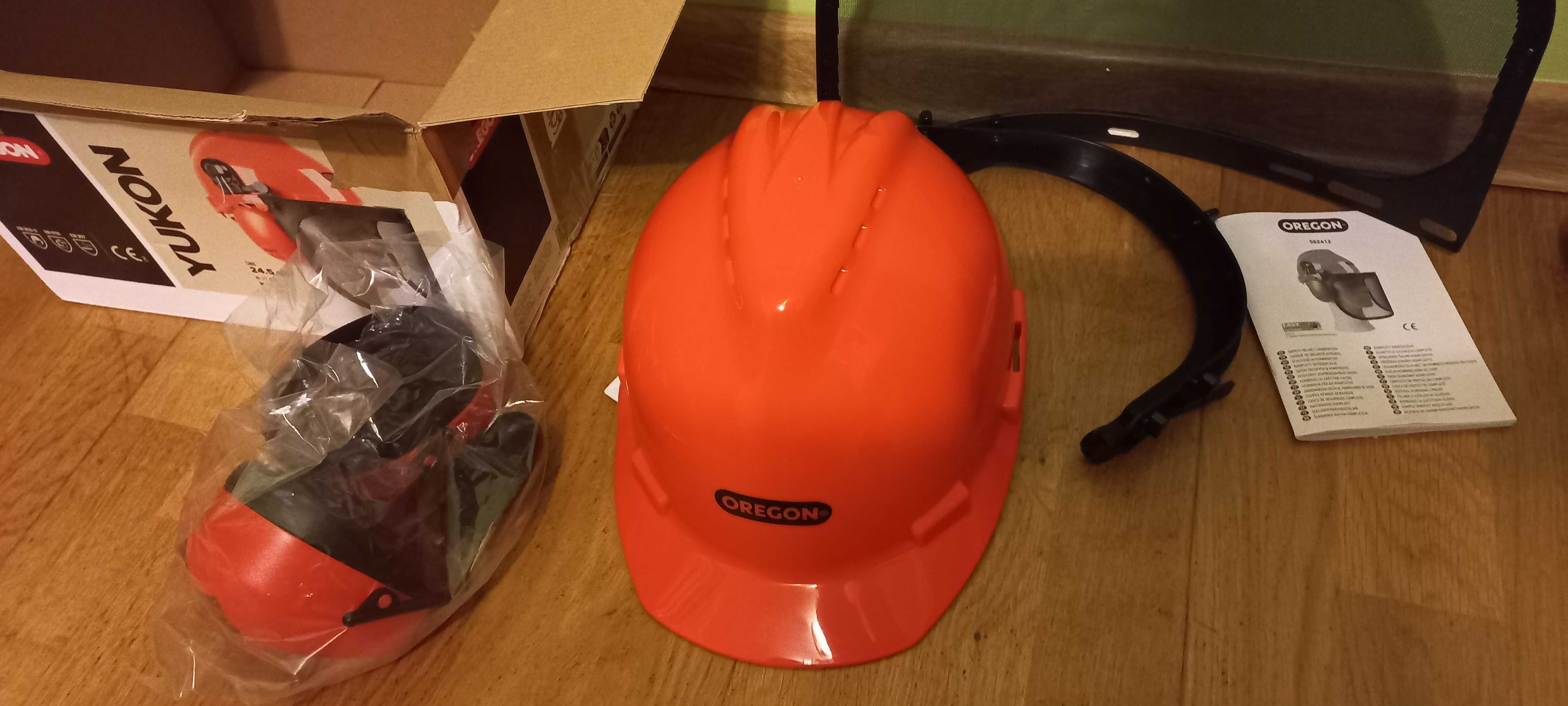 Kask ochronny OREGON YUKON, Kask do cięcia drzewa OREGON -nowy