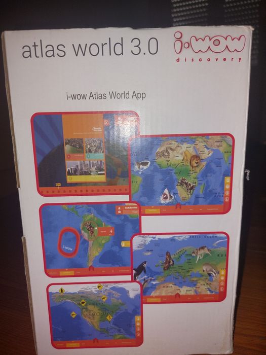 Brinquedo interativo altlas world 3.0