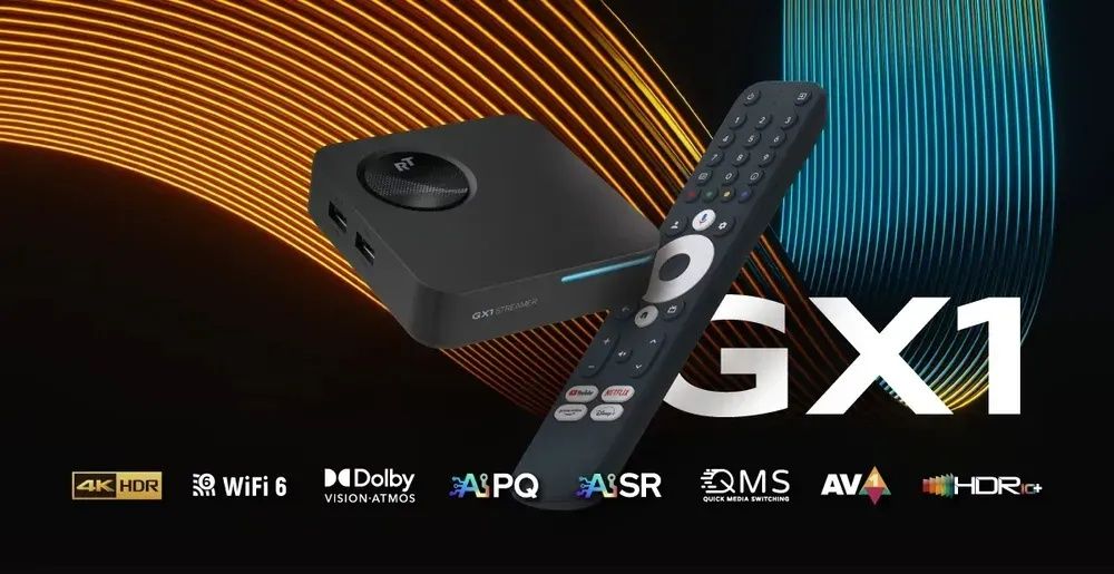 RockTek GX1, 4/32 ГБ, Realtek RTD1325, WiFi6, Dolby Vision,Dolby Atmos