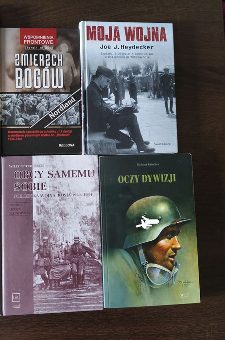 Książki wojenne wh ss wspomnienia