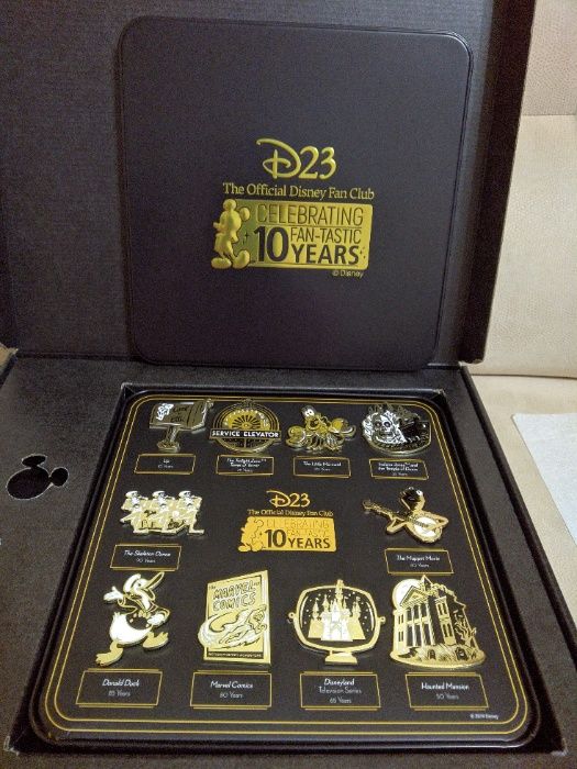 Коллекционный набор Дисней значки пины фан-клуб Disney D23