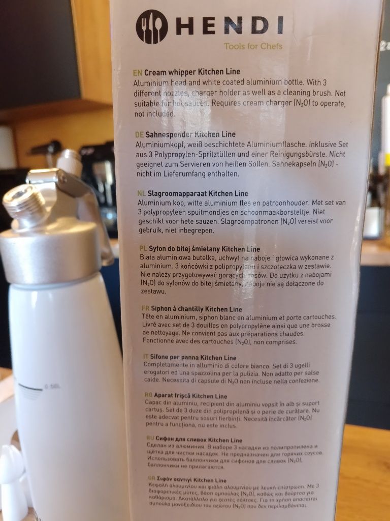 Urządzenie do bitej śmietany