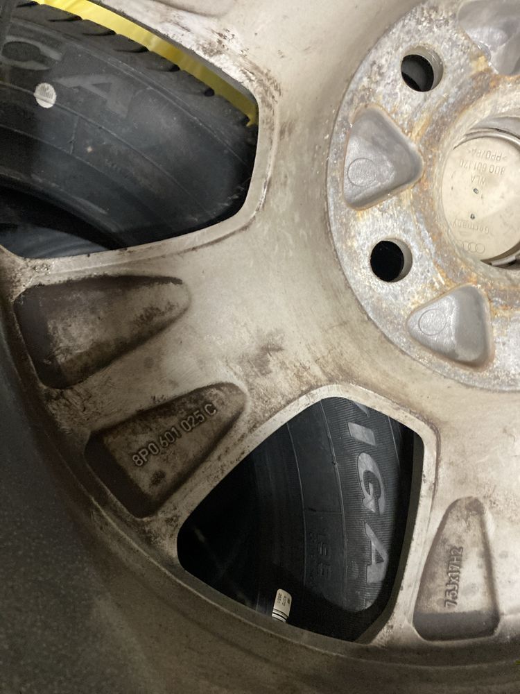 4x felgi audi 7.5x17 Szczecin