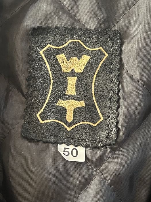 czarna kurtka motocyklowa skórzana WIT 50