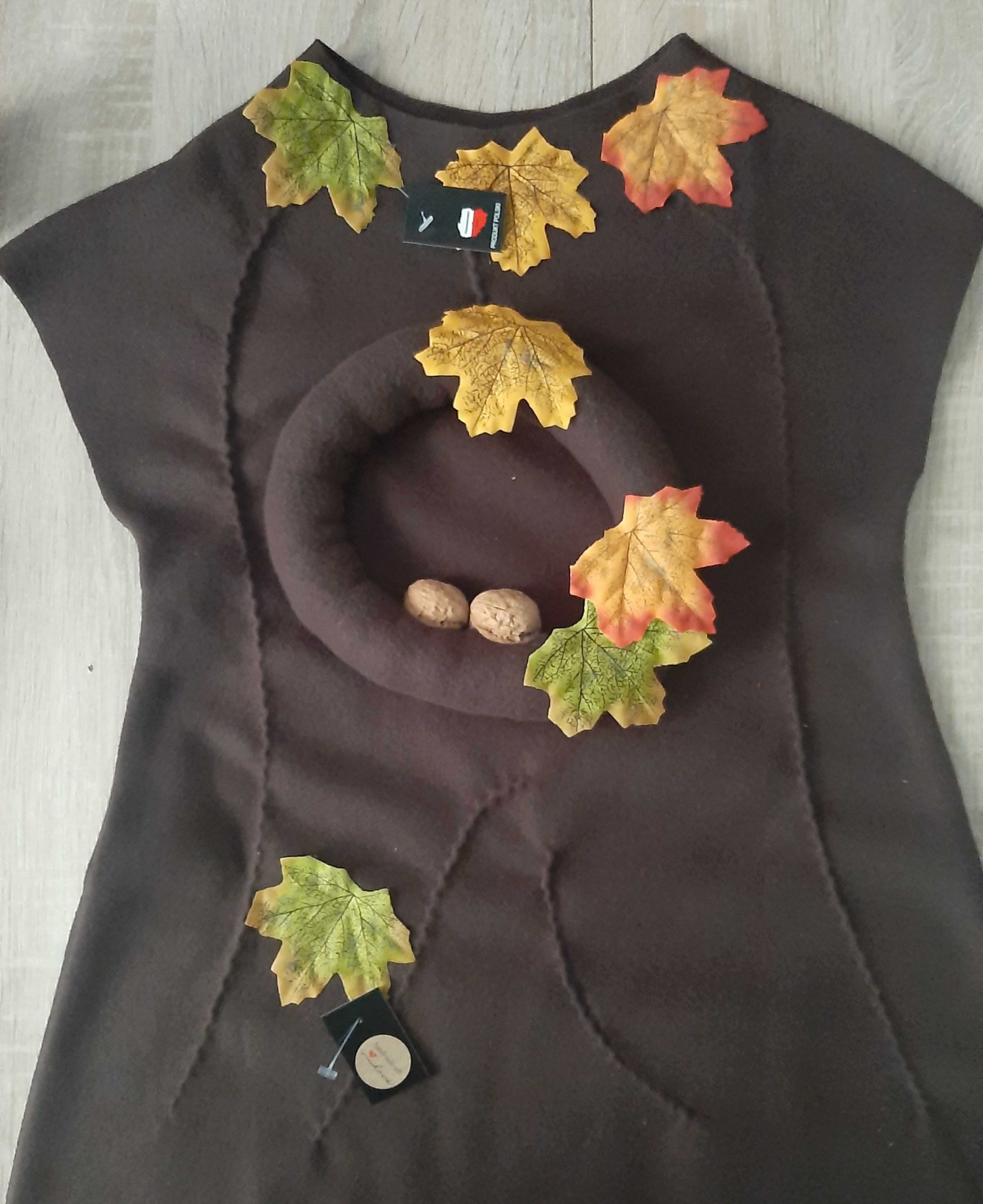 Drzewo jesień strój przebranie z dziuplą balik chłopiec 98 -116