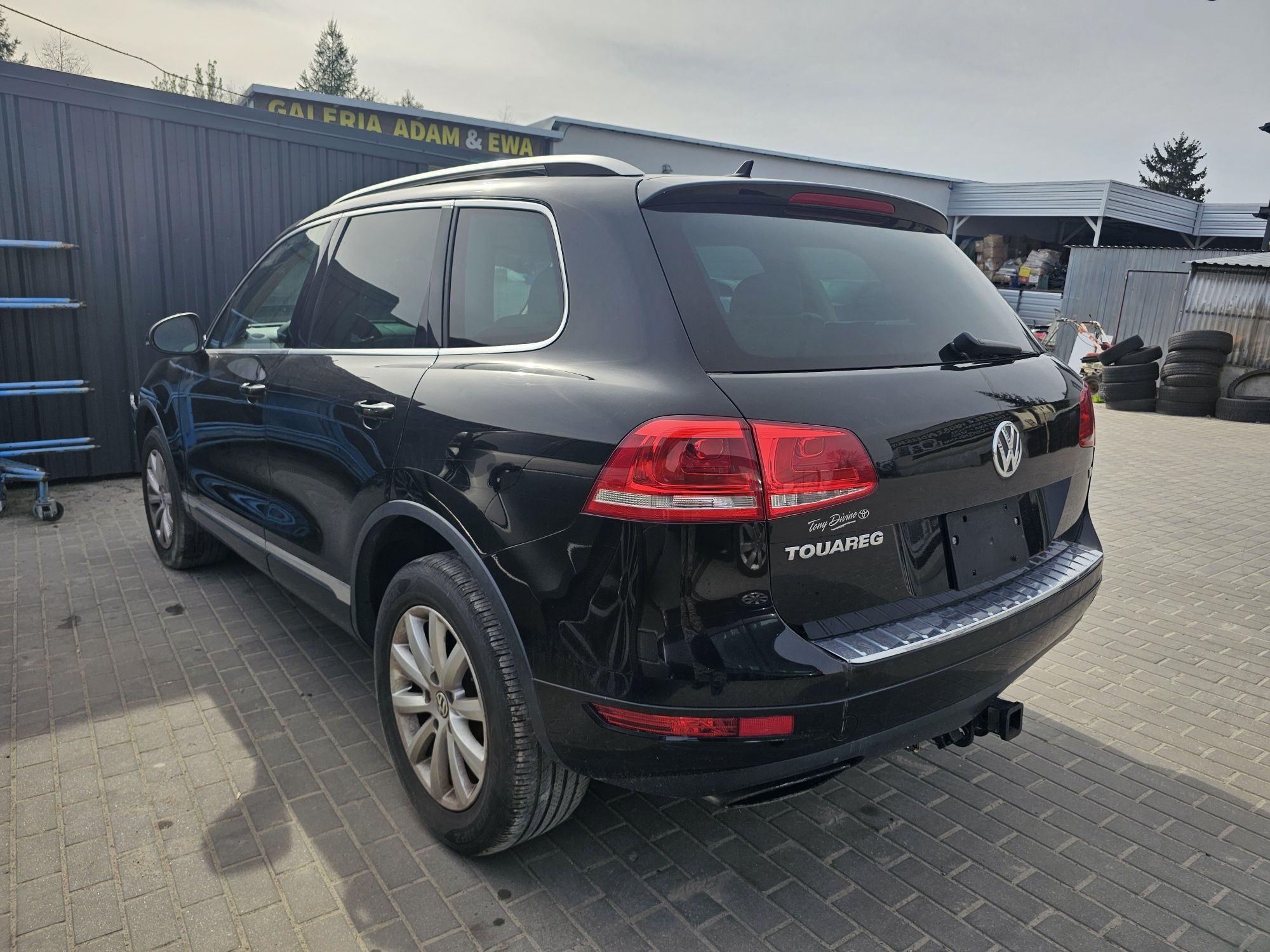 Vw Touareg 3.6 Fsi 2012 Jasny Środek Led