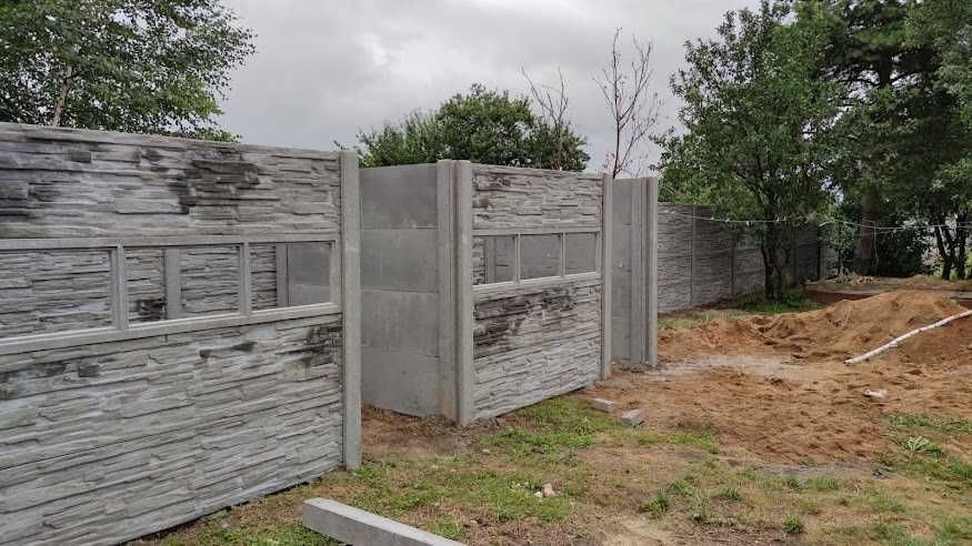 Ogrodzenia, garaże, wiaty, budynki z płyt beton