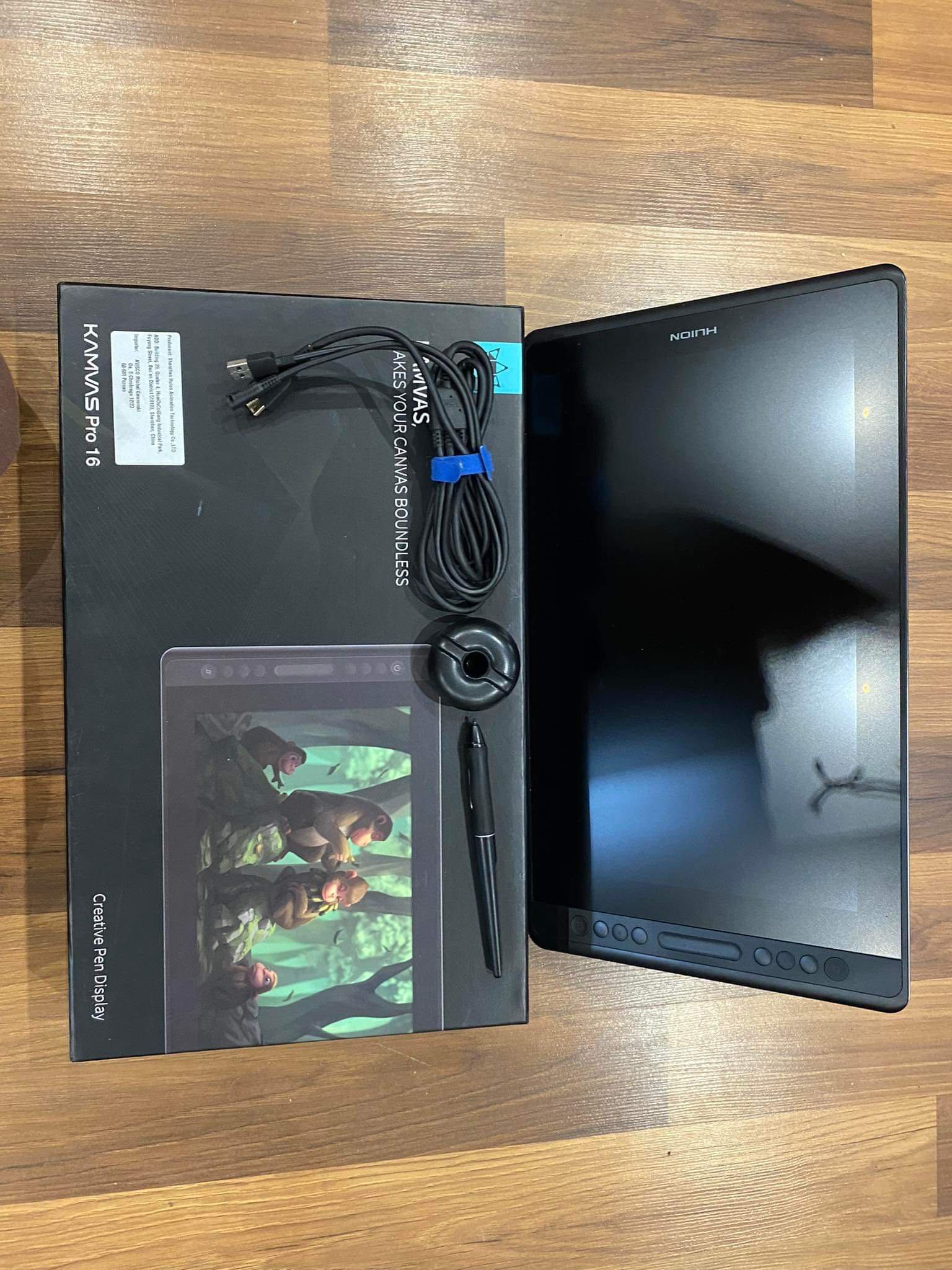 Huion pro 16 tablet graficzny