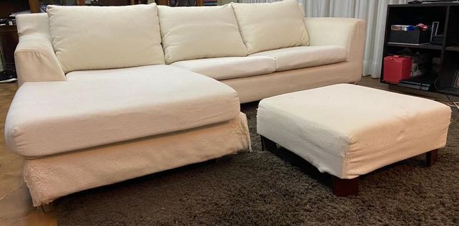 Sofa modular com chaise longue