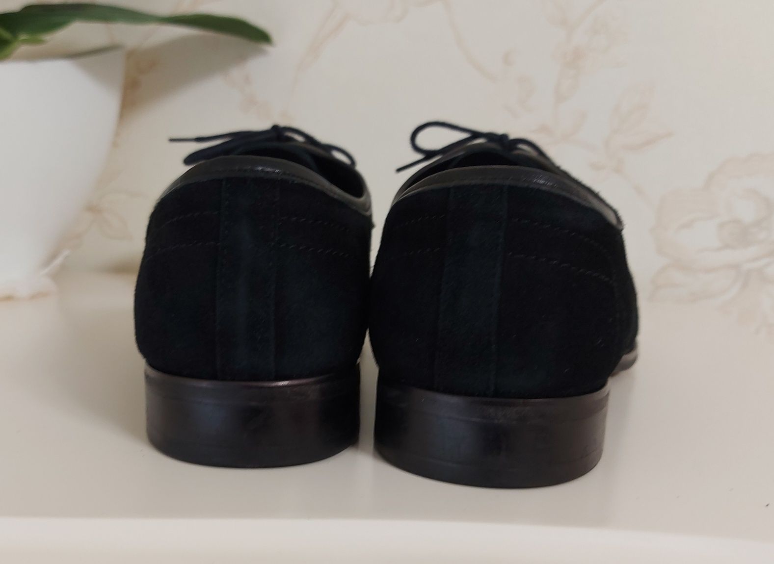 Туфлі мокасини замшеві CONHPOI