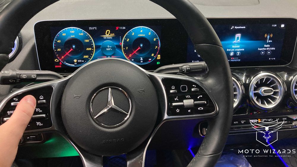 Polskie Menu MERCEDES USA/EU CLA250 GLC300 (W253) S klasa (W222) Japan