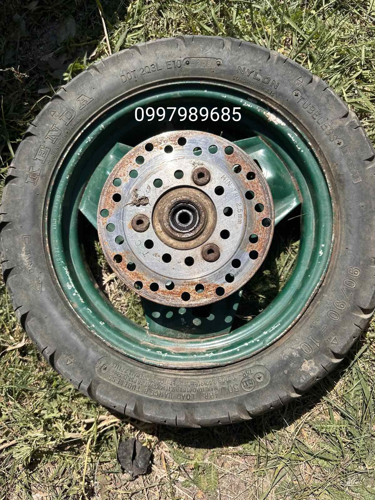 Переднє колесо під дисковий тормоз Honda dio 35#28#25_tact 51#31