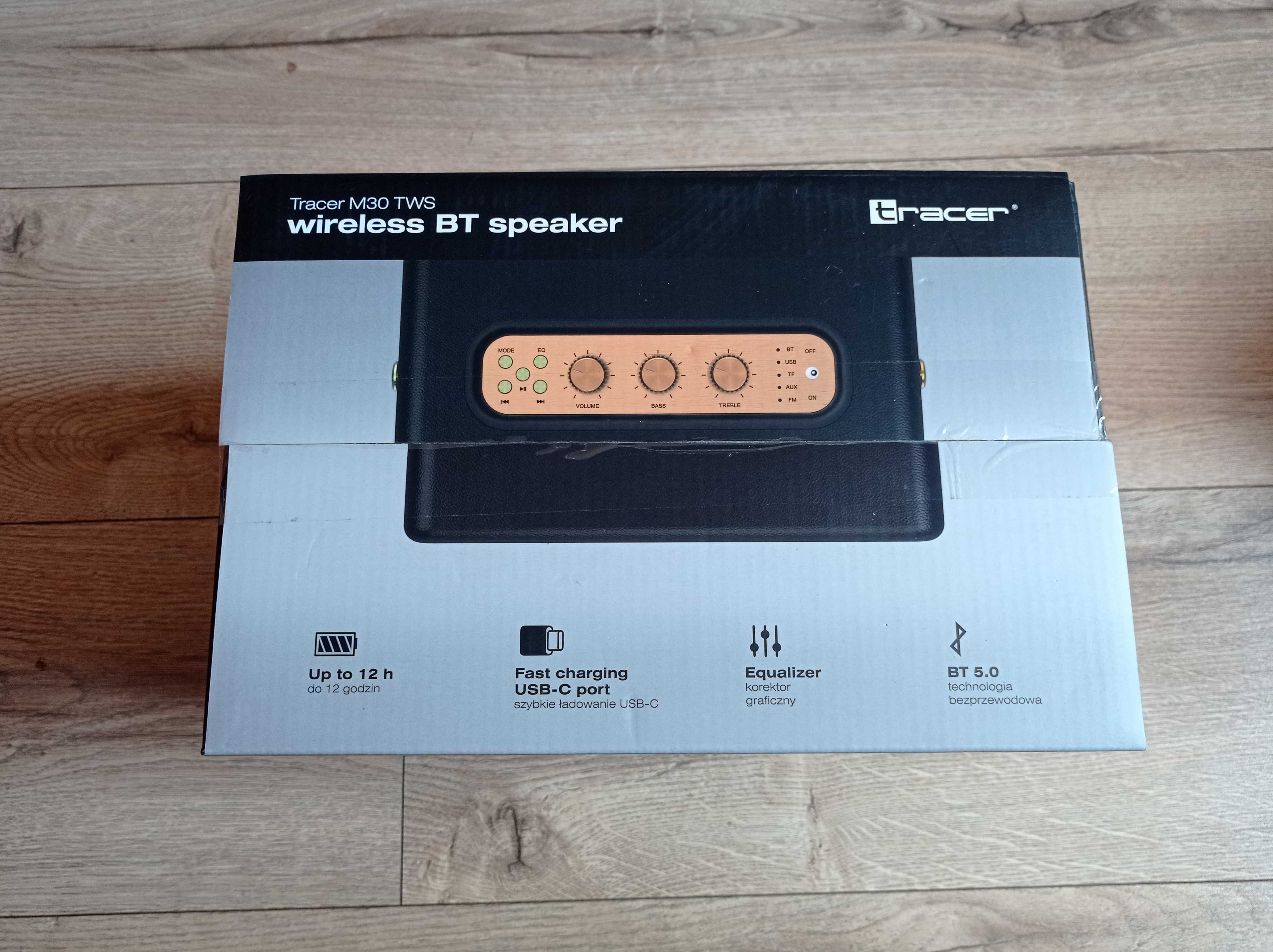 Głośnik Bluetooth Tracer M30 TWS 30W Radio FM