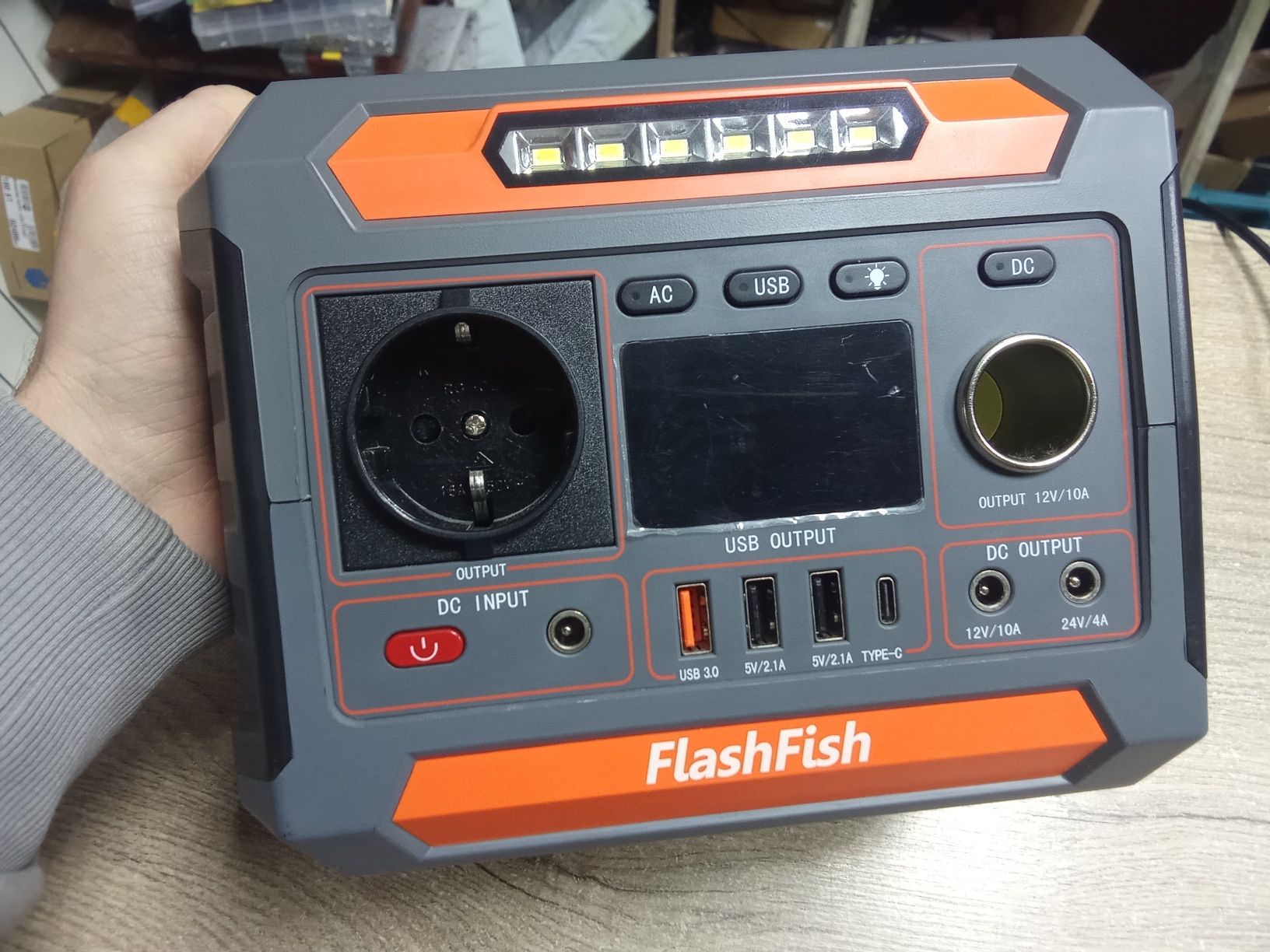 Зарядная станция FlashFish 288Wh 78000 мАч чистая синусоида