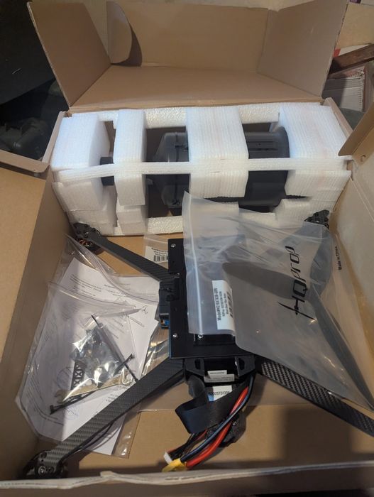 Терміново! Fpv дрон великий. 15 дюймів + батерея + оптоволокно