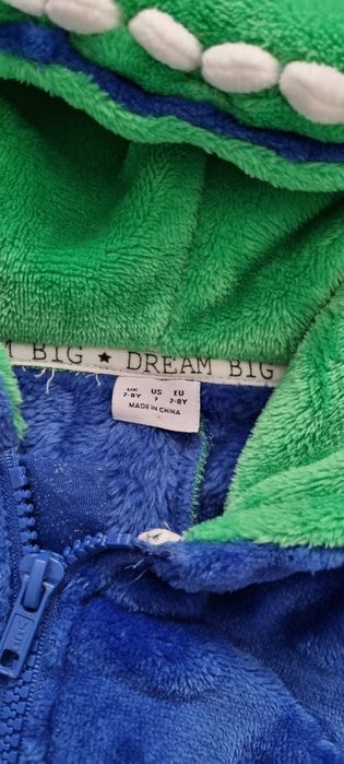 Smok  dinozaur piżama przebranie