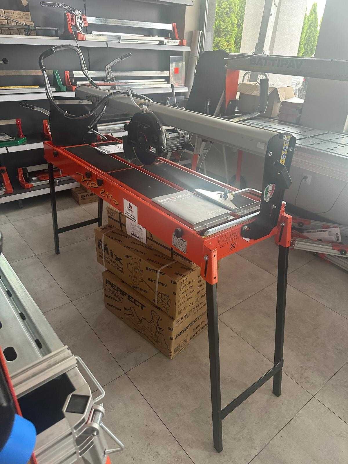 Przecinarka Piła do płytek gresu ceramiki BATTIPAV VIP 125cm