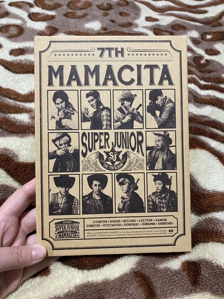 superjunior - mamacita альбом суперджуніор