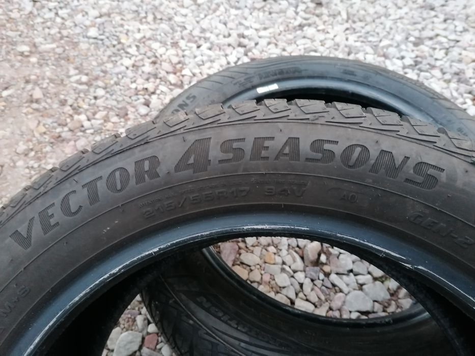 225/55/17 Goodyear 2023 rok wielosezonowe całoroczne