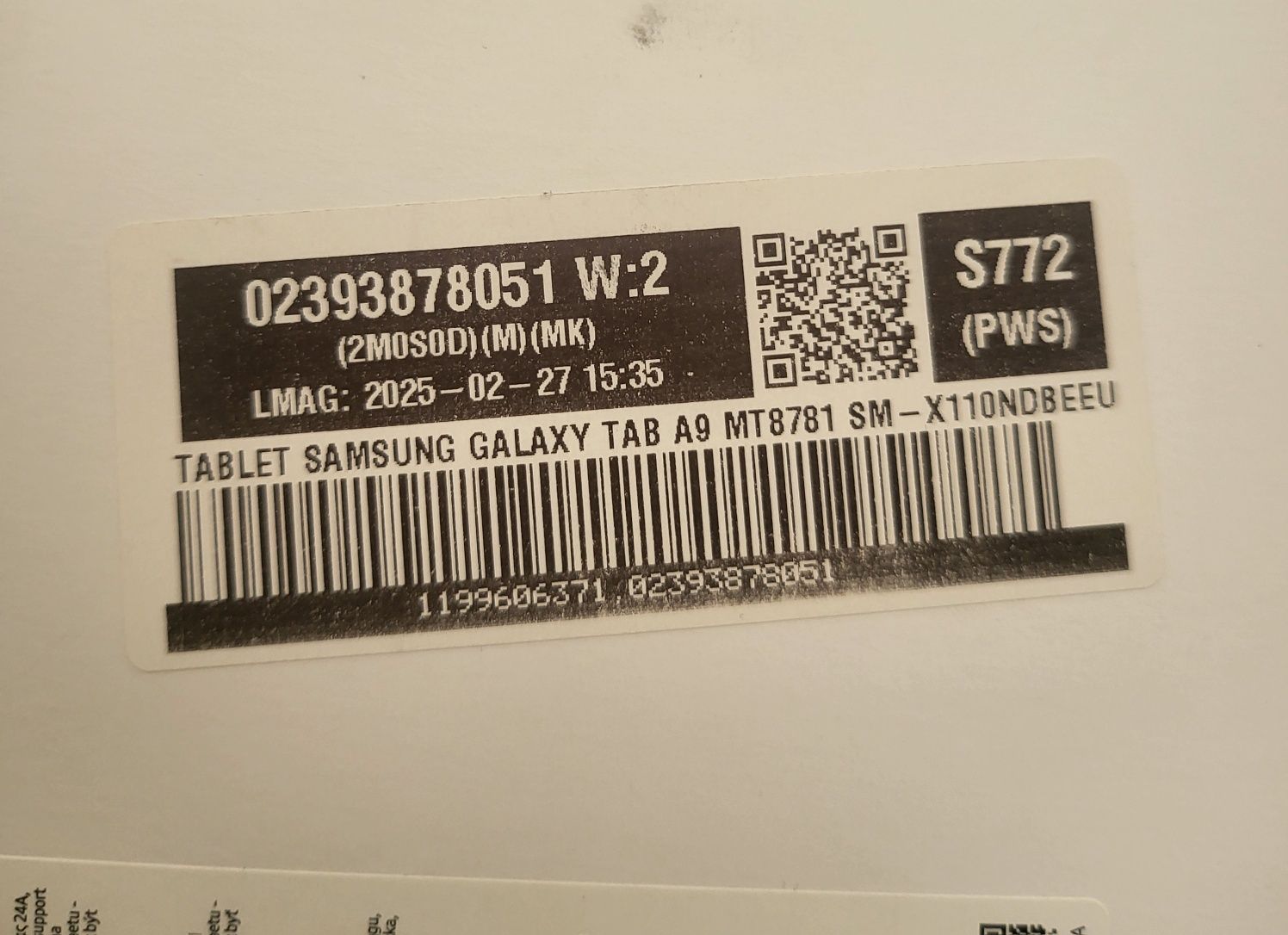 Tablet Galaxy Tab A9
