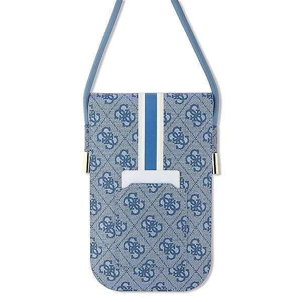 Torebka Guess 4g Stripes - niebieska