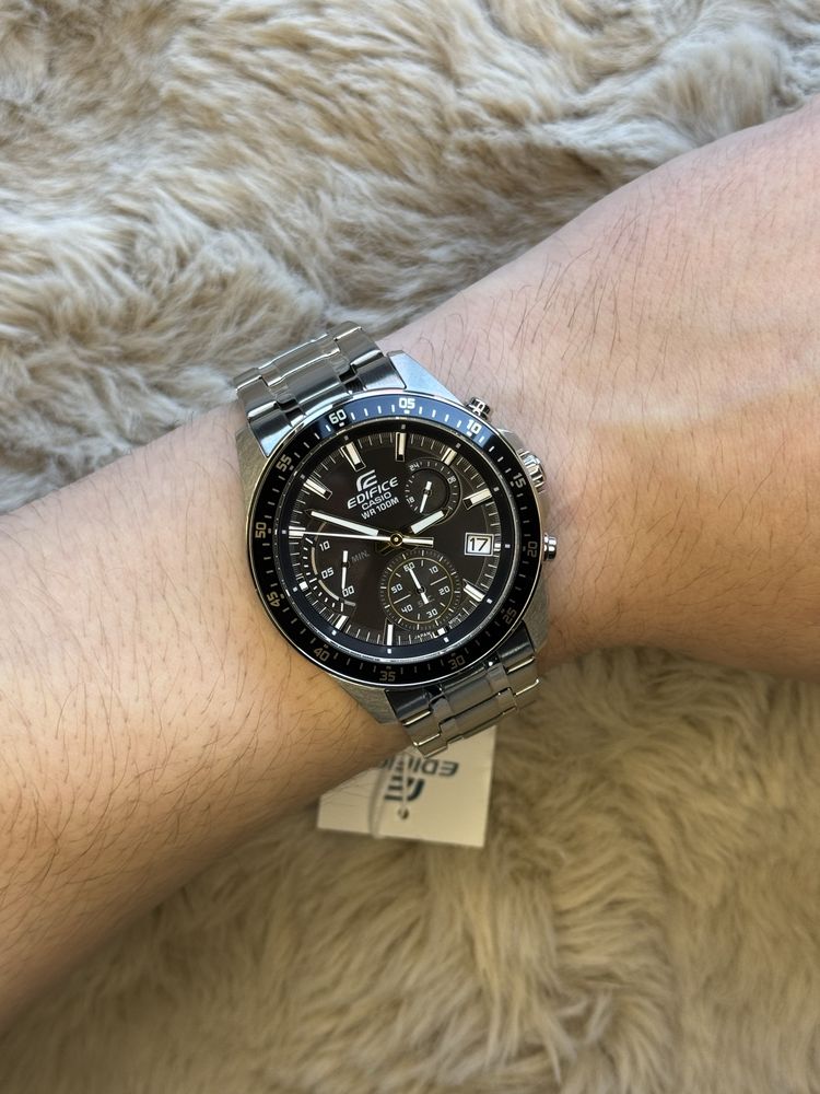 Оригінальний годинник Casio Edifice EFV-540D-1A Касио Часы Оригинал