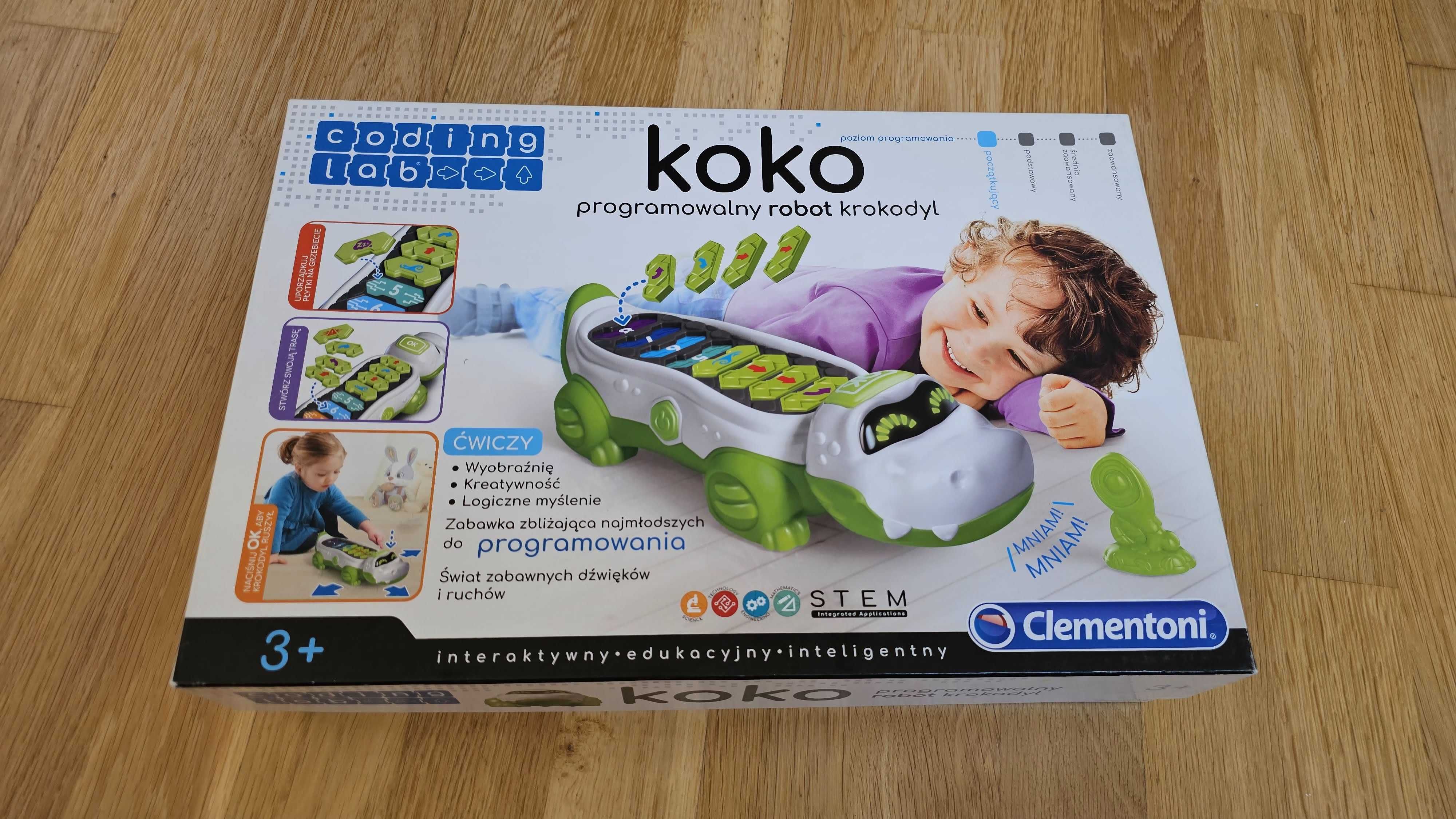 Robot edukacyjny Koko – krokodyl, programowanie dla dzieci