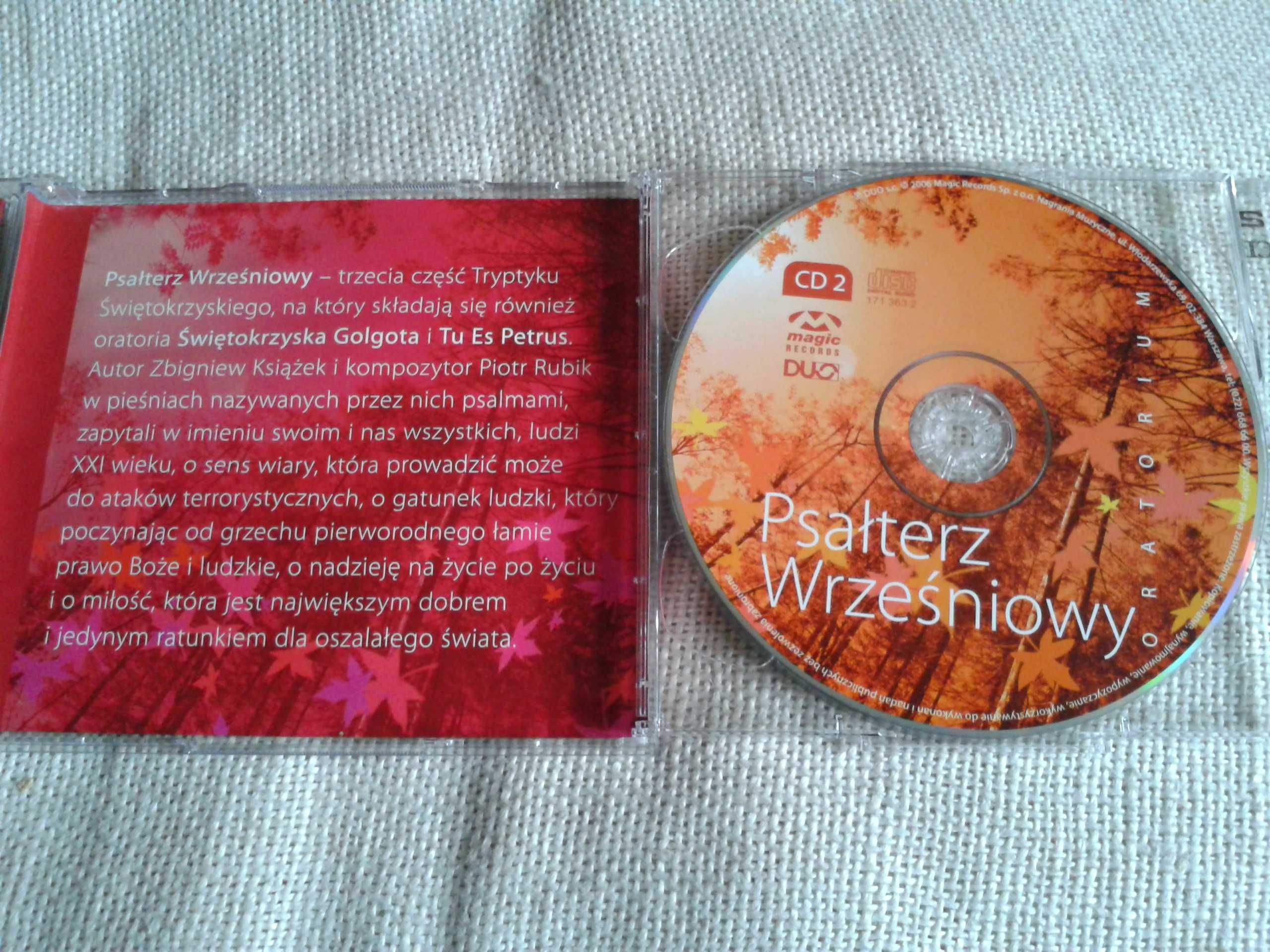 Piotr Rubik - Psałterz Wrześniowy   2CD