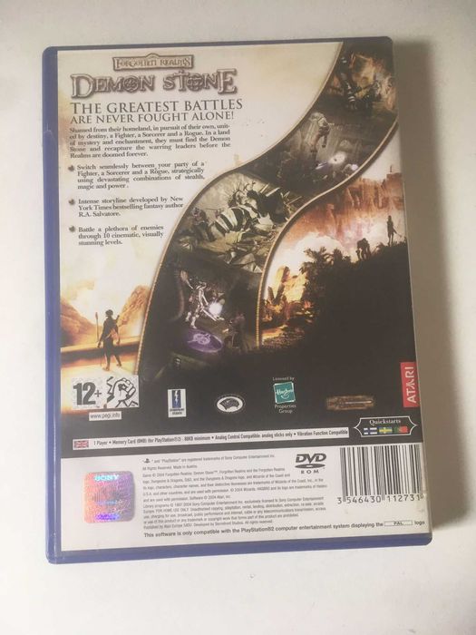 PS2 - Forgotten Realms-Demon Stone