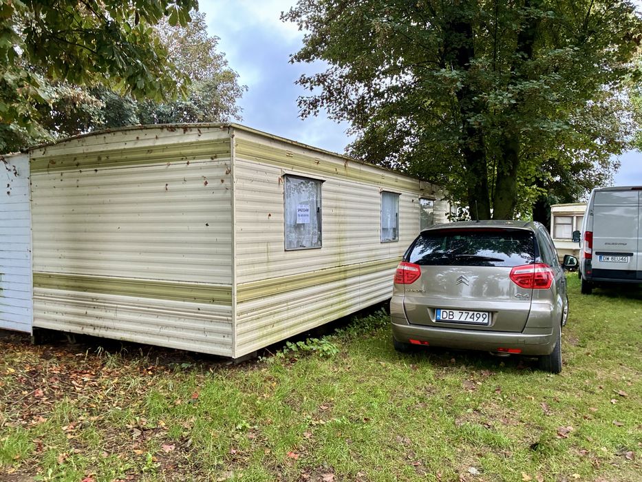 Rozbudowany domek holenderski z tarasem *camping*Letniskowy*