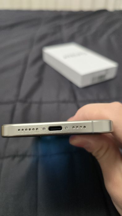 Iphone 15 Pro Max 256GB Titânio Natural novo 100% de bateria