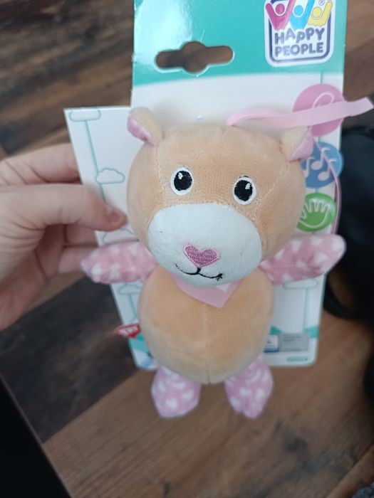 Nowy piękny miś z pozytywką