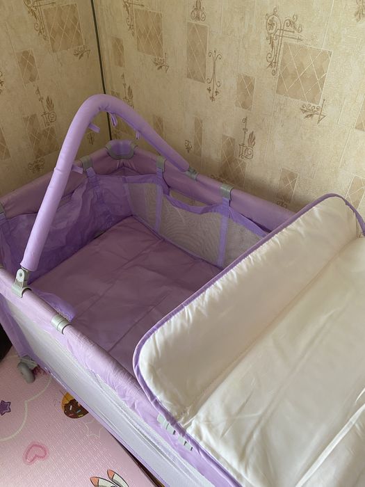 Манеж 3в1 (манеж/ліжечко/пеленатор)