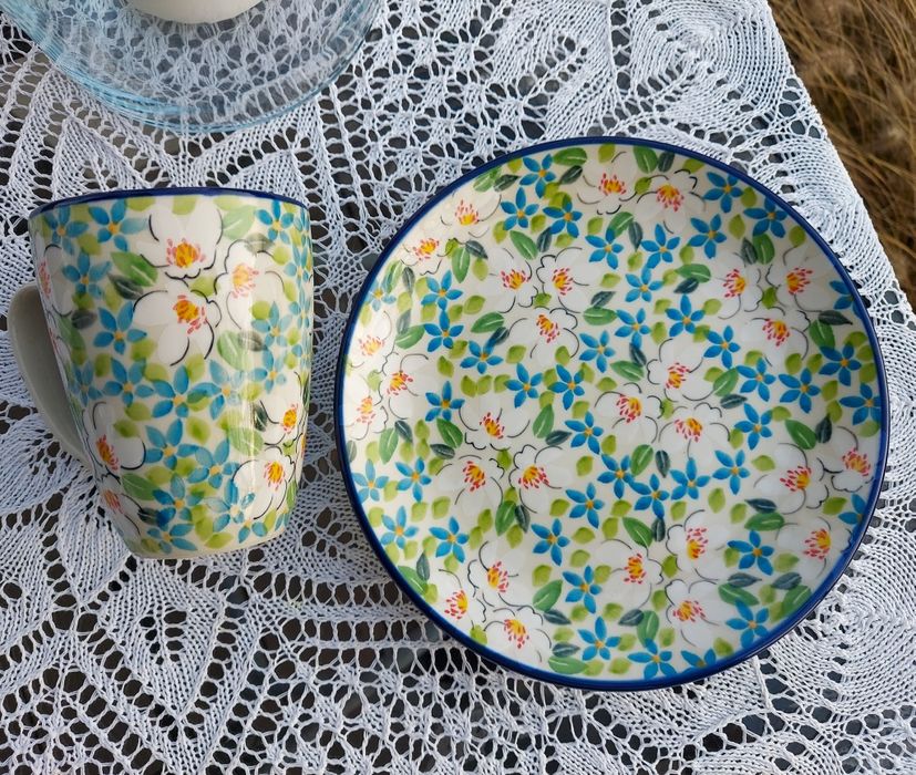 Bolesławiec zestaw unikat