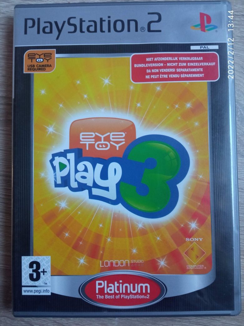 Eye toy Play 3 gra na PlayStation 2 ps2