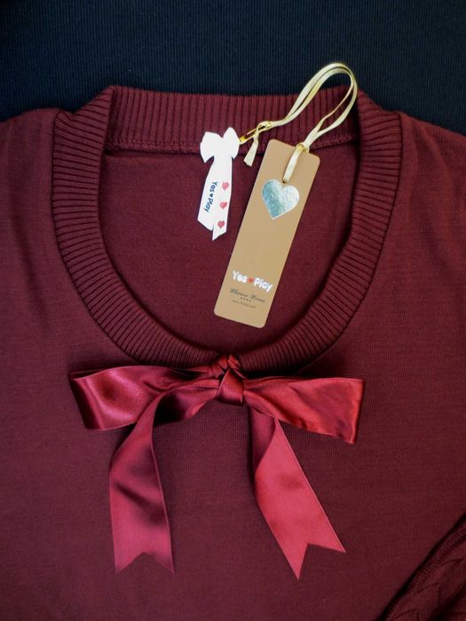 Свитер женский марсала размер 46 (M)