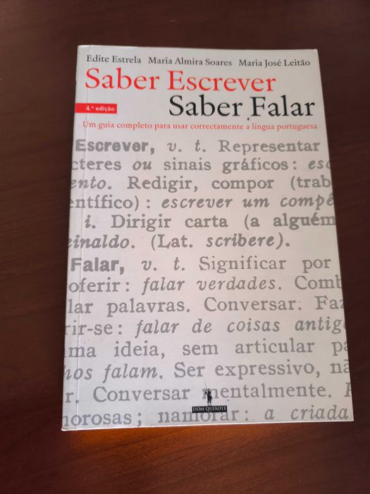 Saber Escrever Saber Falar - Edite Estrela