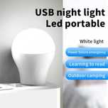 LED лампочка ночник USB