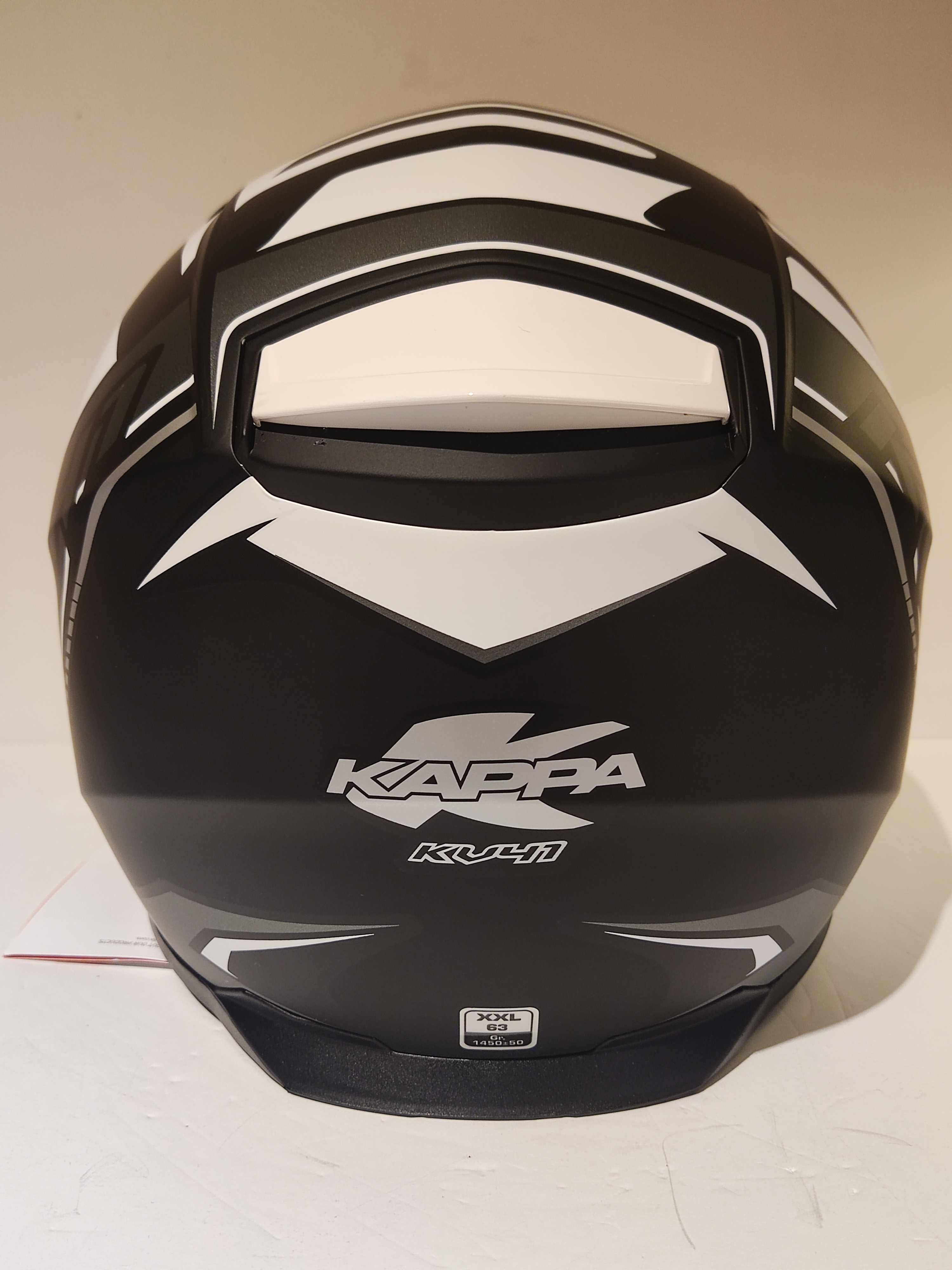 Capacete Kappa dupla viseira mota scooter novo