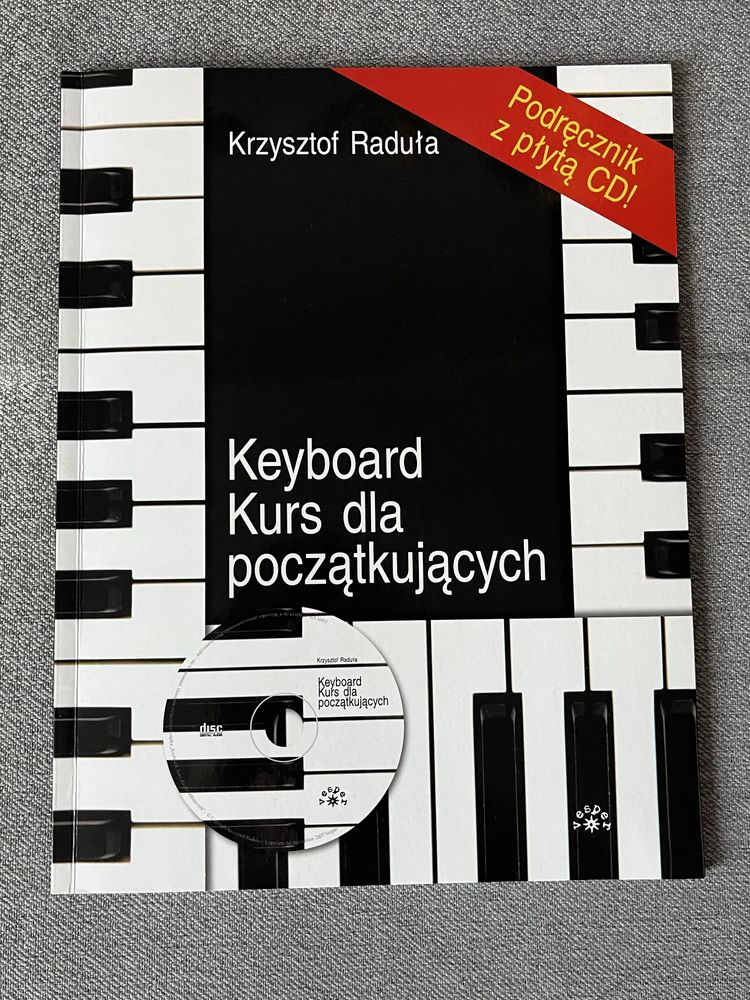 Keyboard Kurs dla początkujących Podręcznik z płytą CD stan idealny