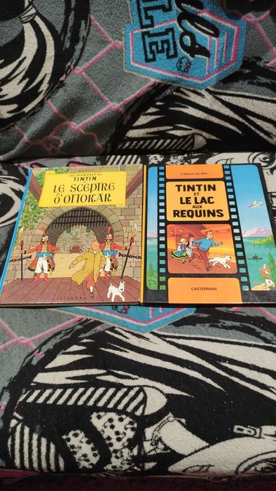 Livros banda desenhada antiga Tintin da CASTERMAN